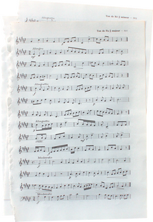 sheet music