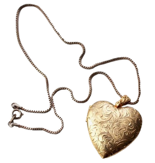 heart locket necklace