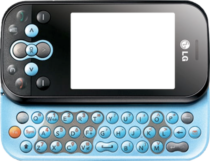 LG keyboard phone