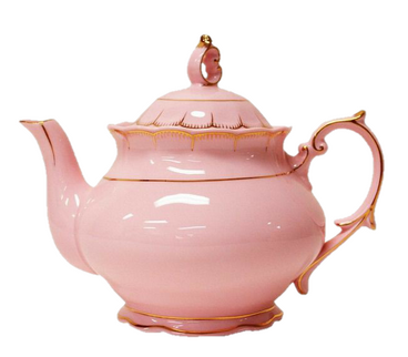 pink teapot