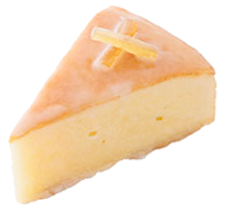 sponge cake slice