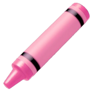 pink crayon